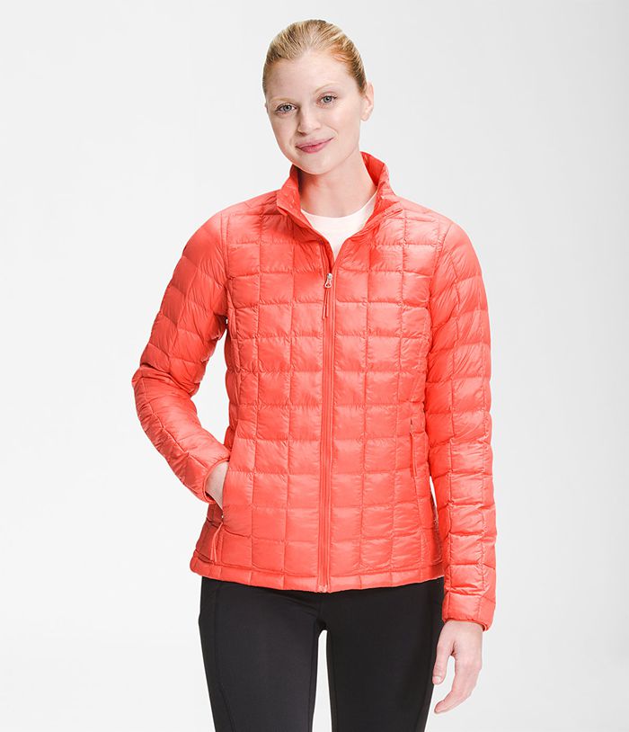 The North Face ThermoBall™ Eco Womens Puffer Jacket Orange 196574-DKX